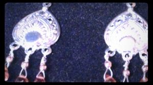 Natural Hessonite Garnet Sterling Silver Earrings